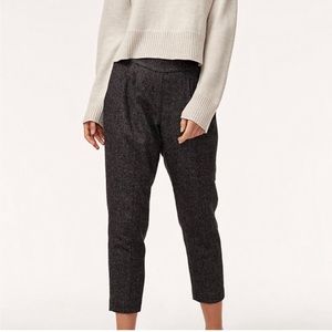 Babaton cohen wool cashmere pant